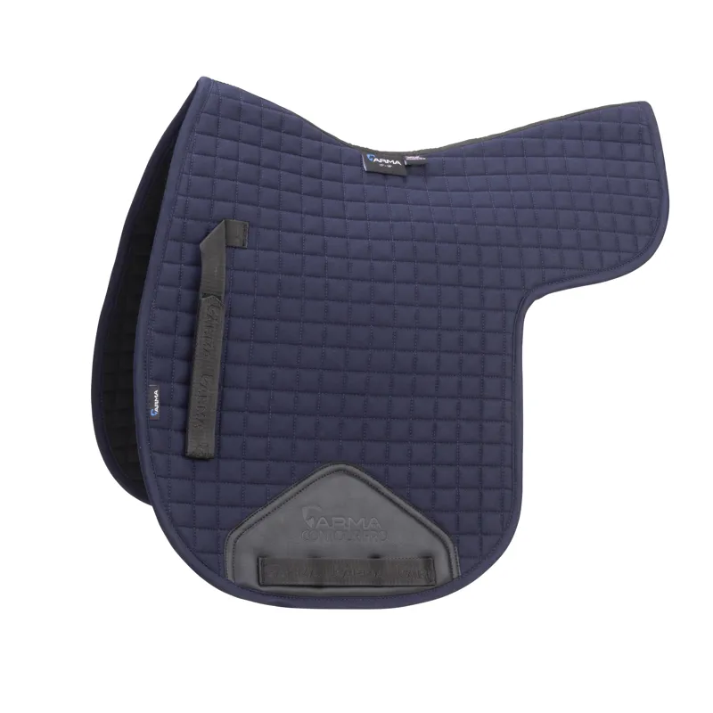 Shires ARMA Deluxe Cotton Numnah - Navy