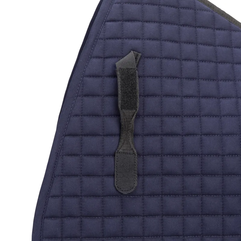 Shires ARMA Deluxe Cotton Saddlecloth - Navy-3