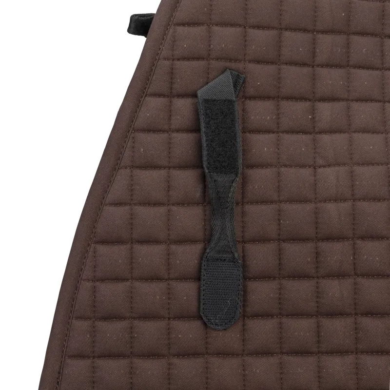 Shires ARMA Deluxe Cotton Saddlecloth - Brown-2