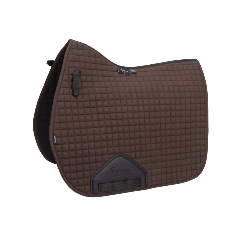 Shires ARMA Deluxe Cotton Saddlecloth - Brown
