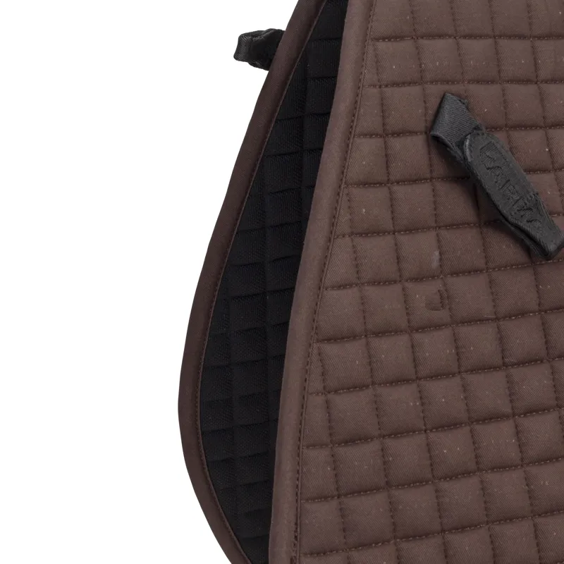 Shires ARMA Deluxe Cotton Saddlecloth - Brown-3