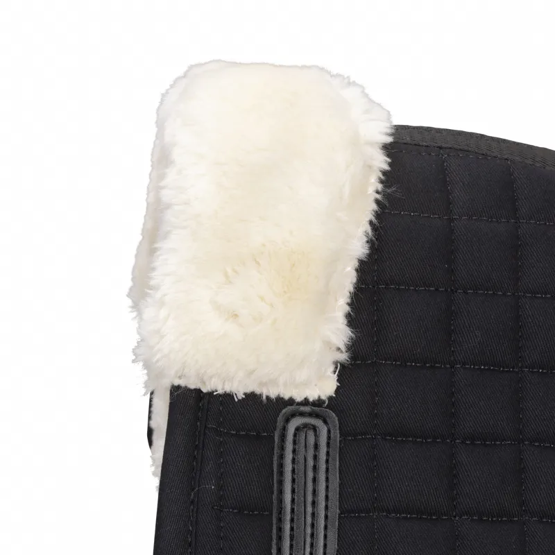 Shires ARMA Deluxe Cotton Half Pad - Black/Natural-2