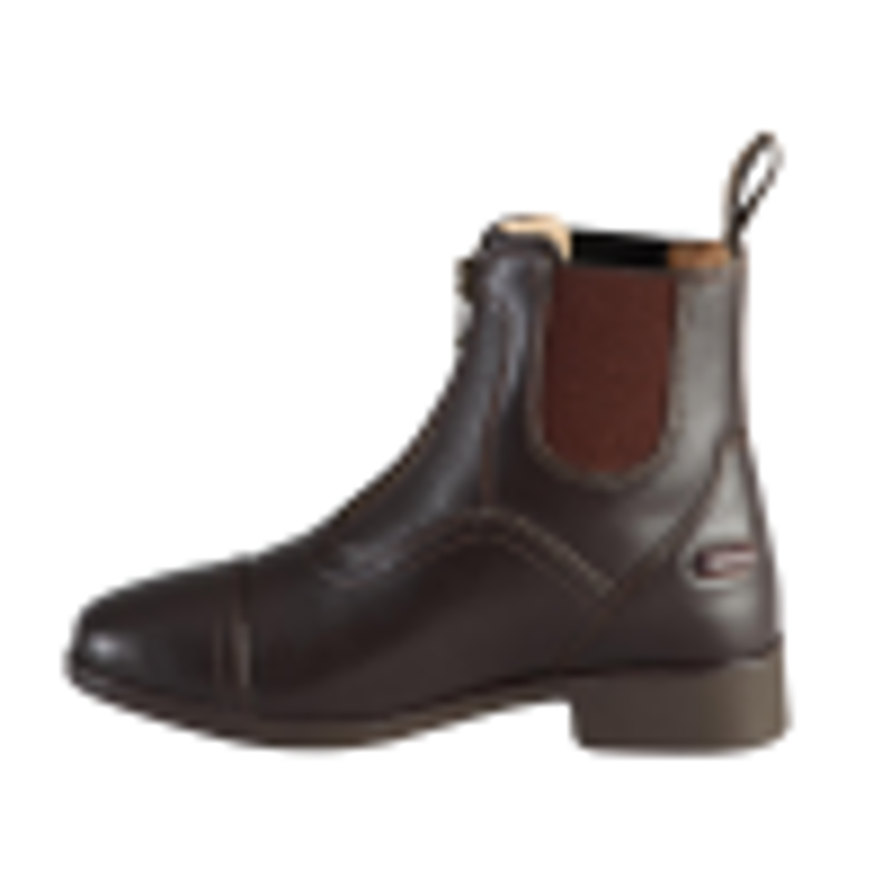Premier Equine Virtus Junior Leather Paddock Boot - Brown