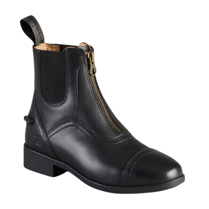 Premier Equine Virtus Junior Leather Paddock Boot - Black