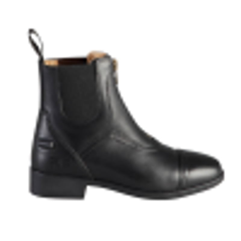Premier Equine Virtus Junior Leather Paddock Boot - Black-1
