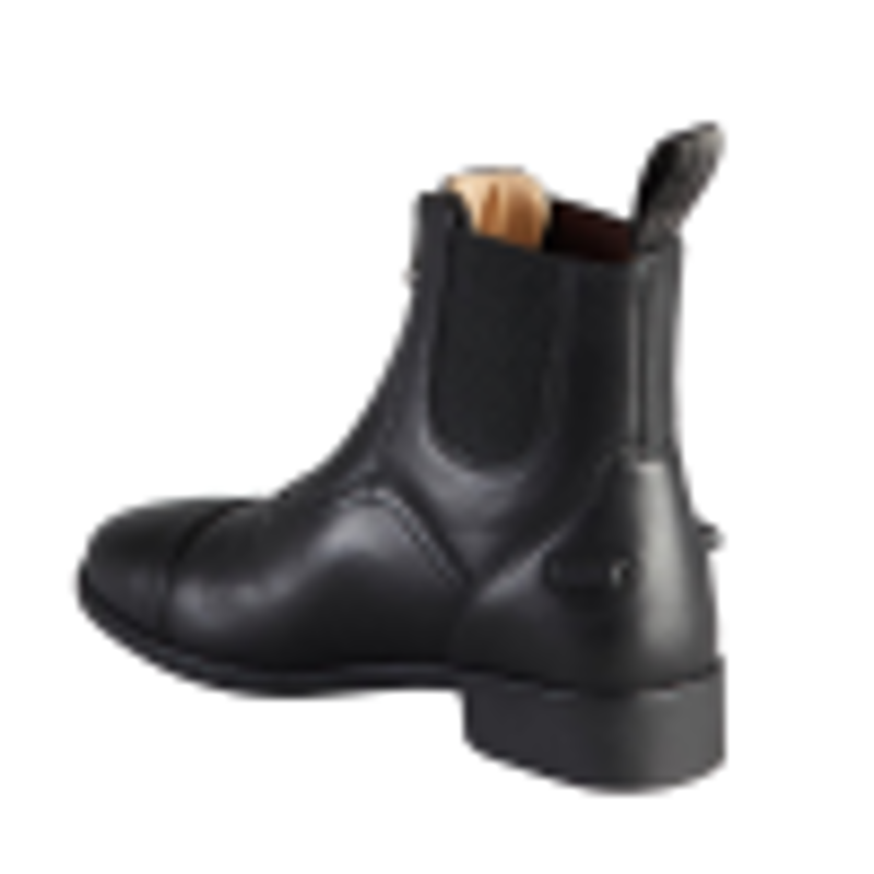 Premier Equine Virtus Junior Leather Paddock Boot - Black-5