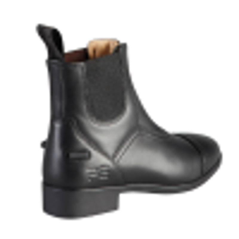 Premier Equine Virtus Junior Leather Paddock Boot - Black-6