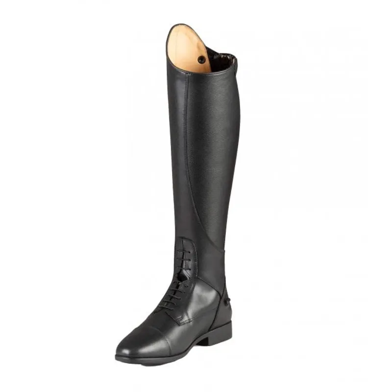 Premier Equine Junior Anima Synthetic Field Tall Riding Boot - Black