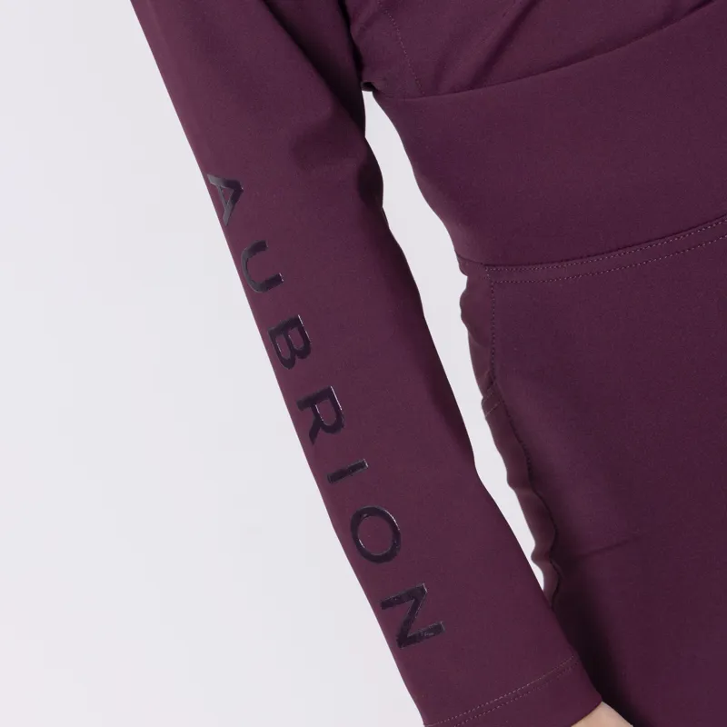 Shires Aubrion Eltar Base Layer - Black Cherry-4