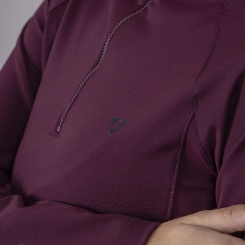 Shires Aubrion Eltar Base Layer - Black Cherry-6