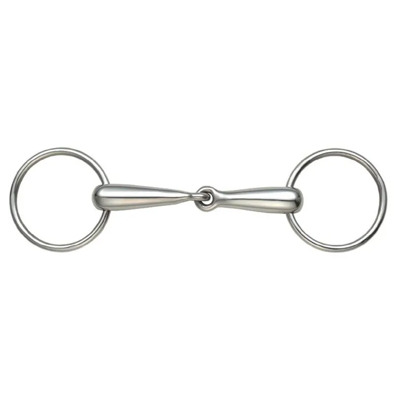 Shires Hollow Mouth Loose Ring Snaffle Bit