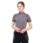 Premier Equine Girl's Mini Remisa Technical Short Sleeve Riding Top - Grey