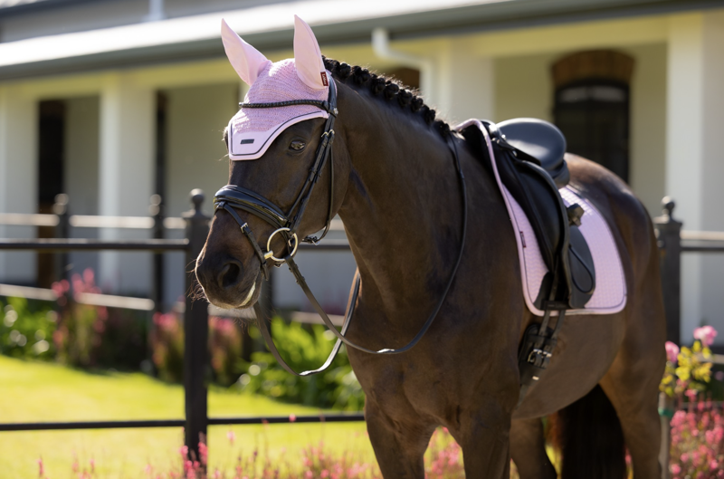 LeMieux Essence Fly Hood - Fondant-2