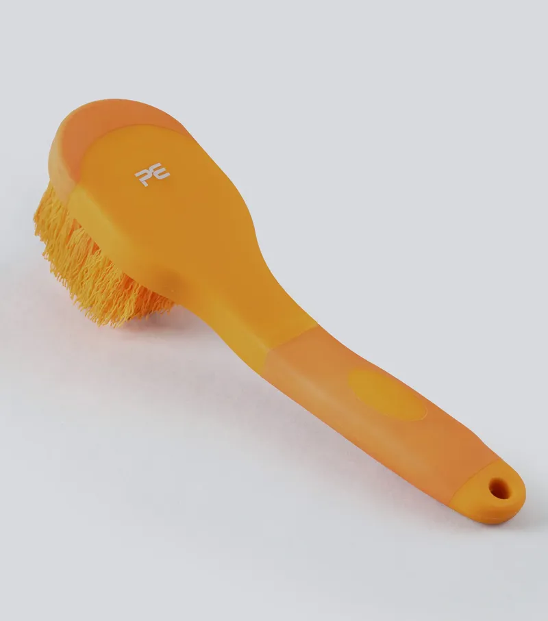 Premier Equine Soft-Touch Bucket Brush - Orange/Amber-1