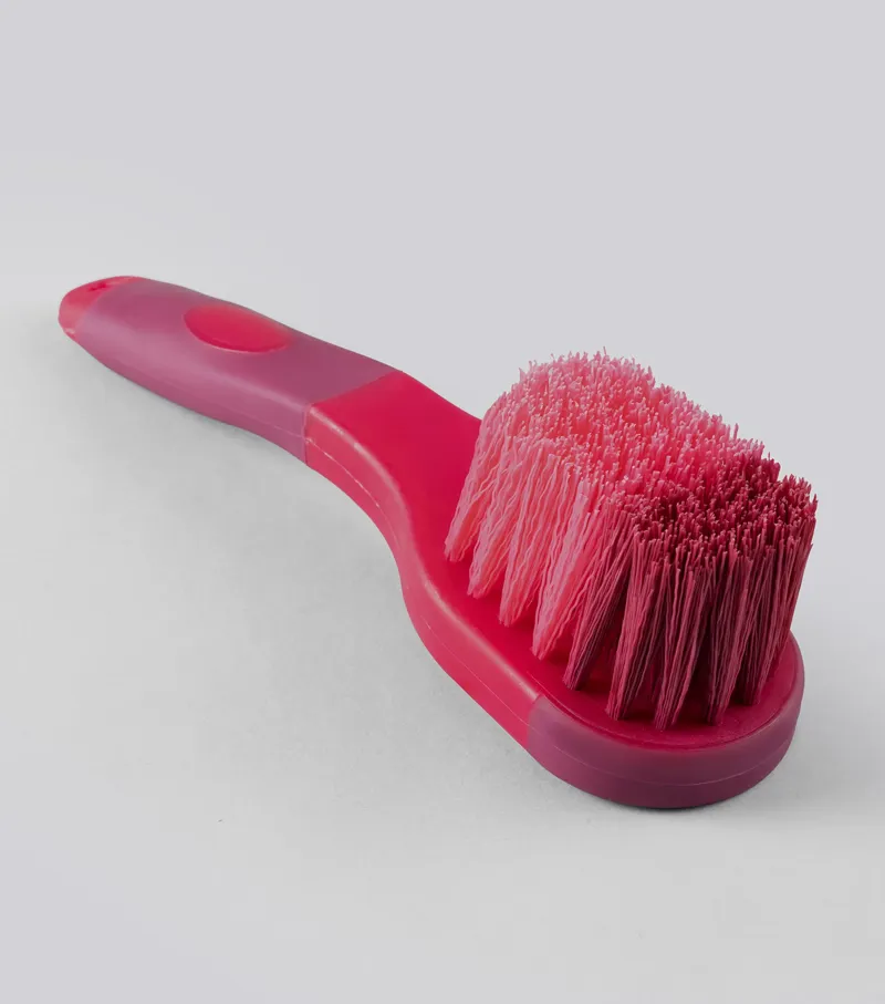 Premier Equine Soft-Touch Bucket Brush - Wine/Fuchsia