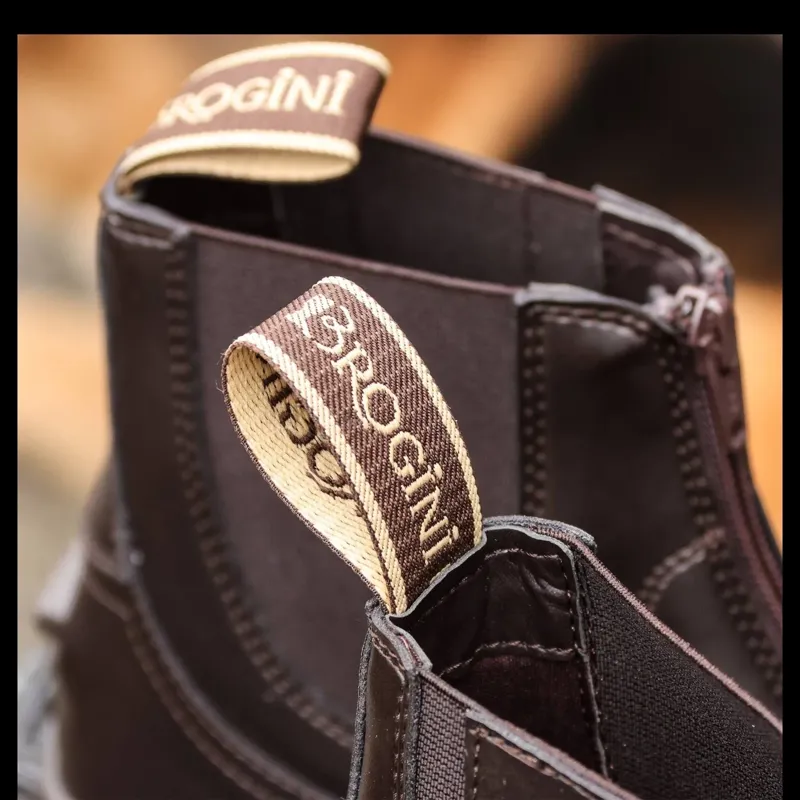 Brogini 471 Burleigh Easy-Care Sport Paddock Boots - Brown-5