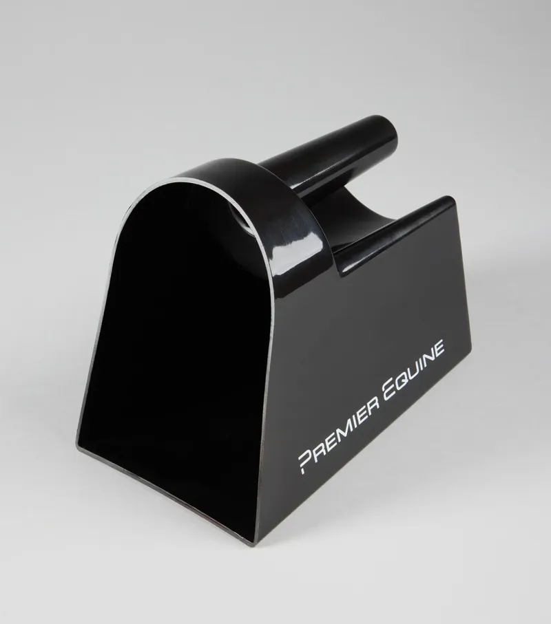 Premier Equine Horse Feed Scoop - Black