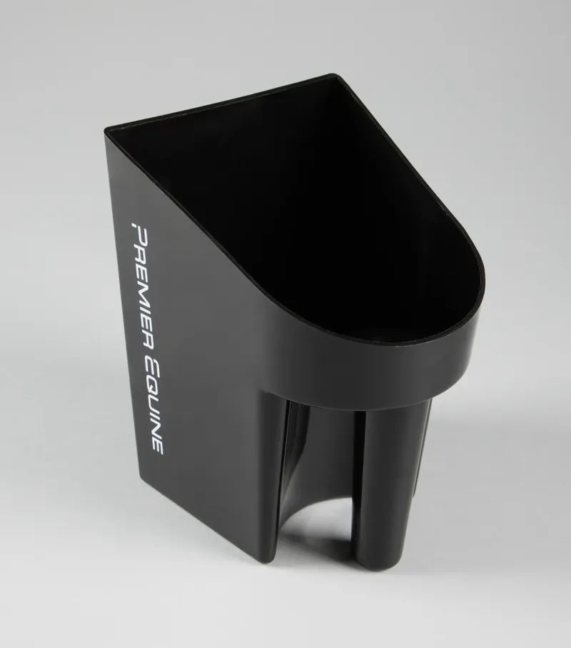 Premier Equine Horse Feed Scoop - Black-1