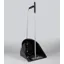 Premier Equine Manure Scoop and Rake - Black