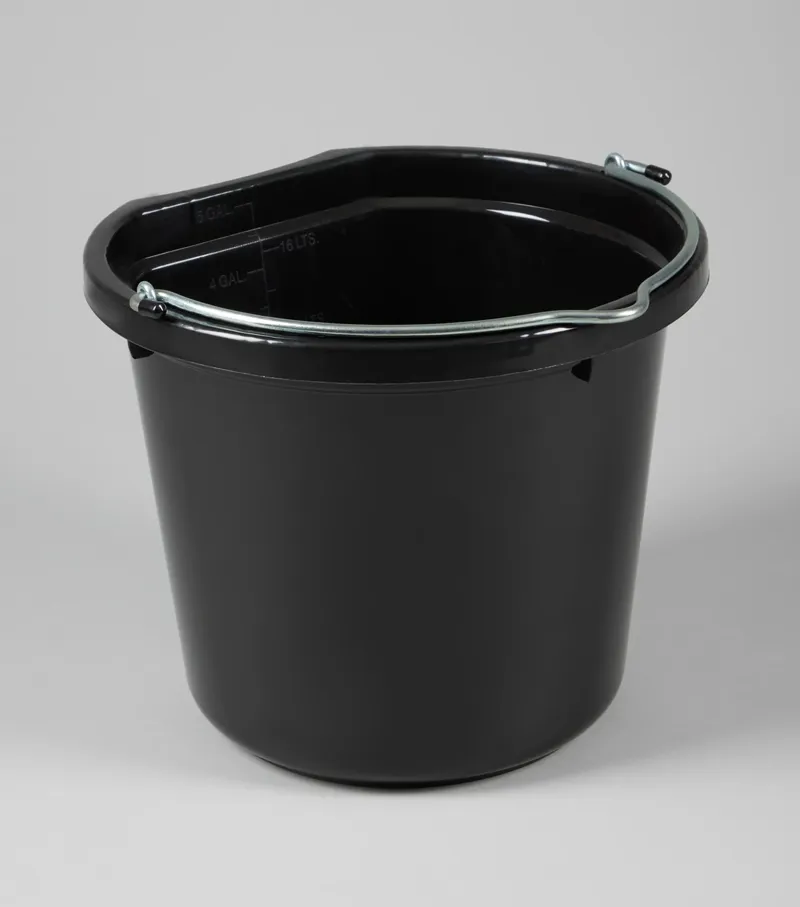 Premier Equine Horse Water Bucket - Black