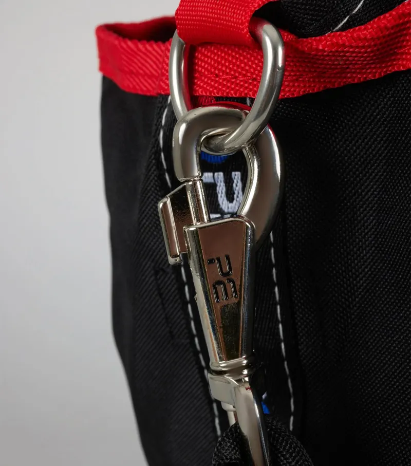 Premier Equine Grooming Kit Bag - Black/Red-4