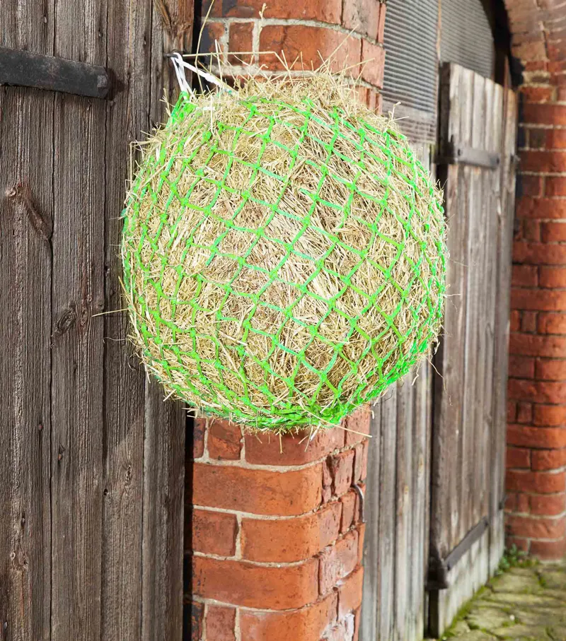 Premier Equine Hay/Haylage Net - Lime Green