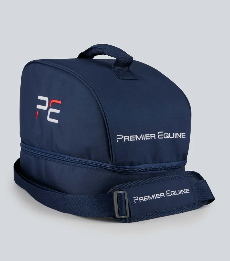 Premier Equine Team Helmet Bag - Navy