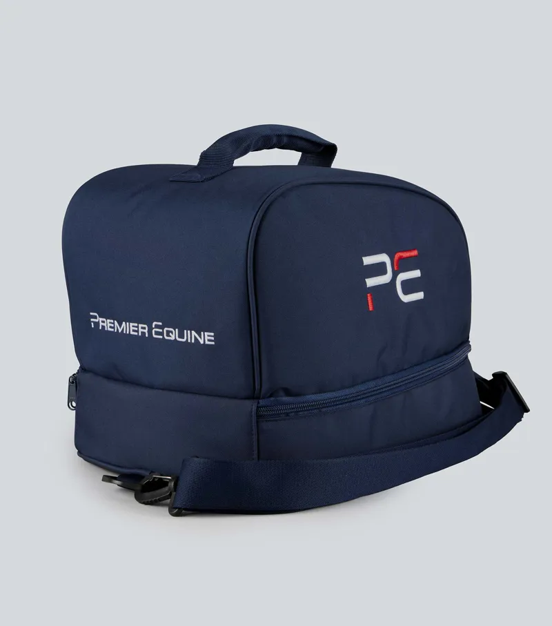 Premier Equine Team Helmet Bag - Navy-2