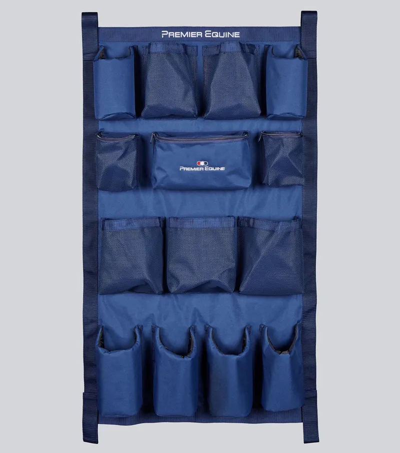 Premier Equine Team Wall Organiser Long - Navy