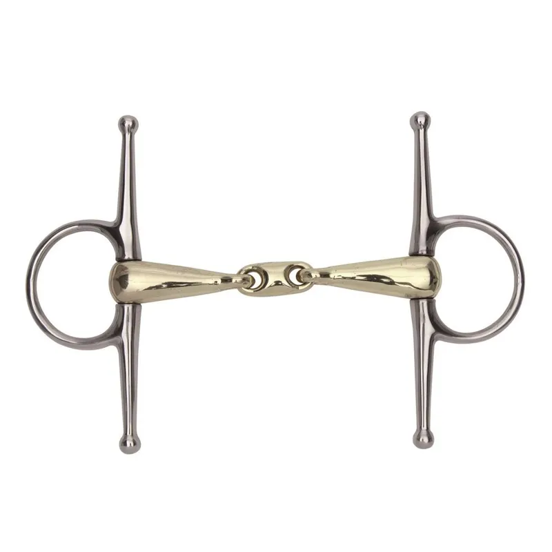 Shires Full Cheek Brass Alloy Fulmer with Lozenge