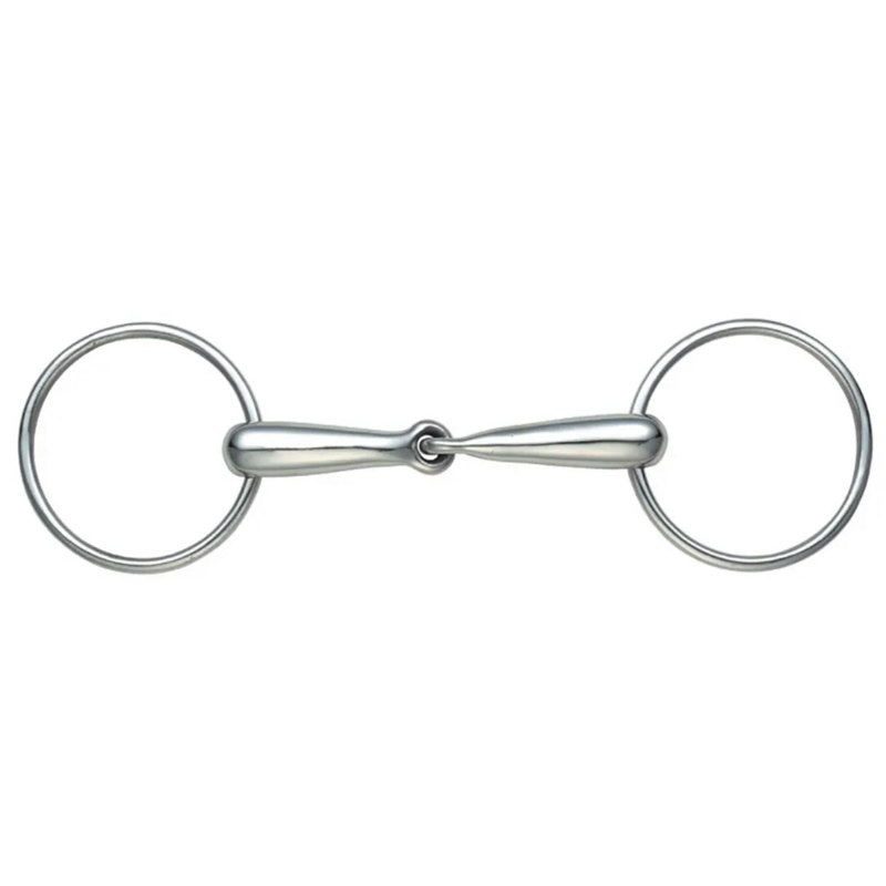 Shires Hollow Mouth Race Snaffle