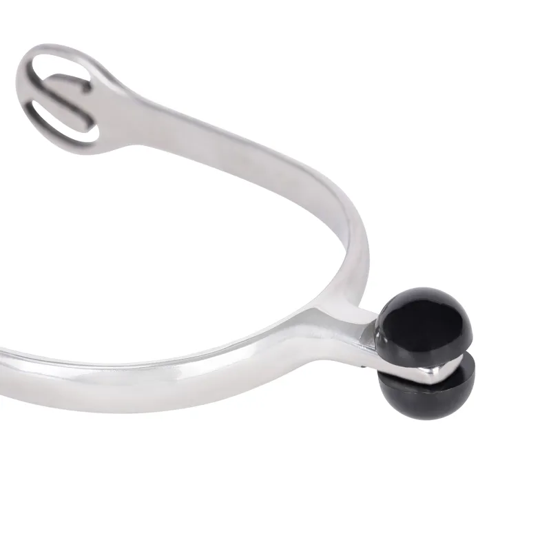 Shires Plastic Ball End Spurs - Stainless Steel-2