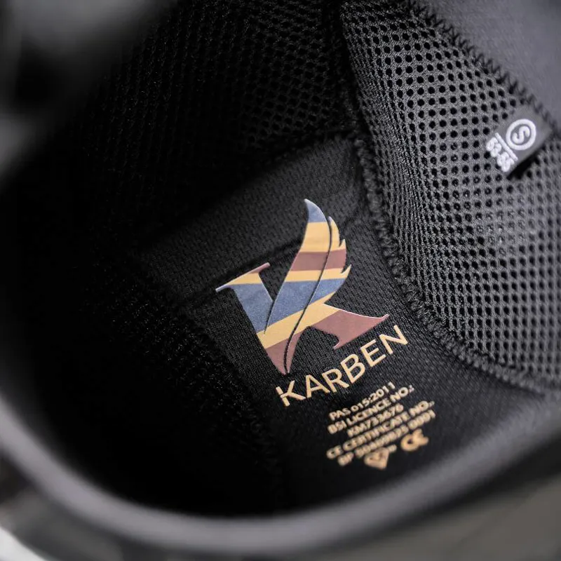 Shires Karben Valentina Riding Hat - Navy/Rose Gold-1