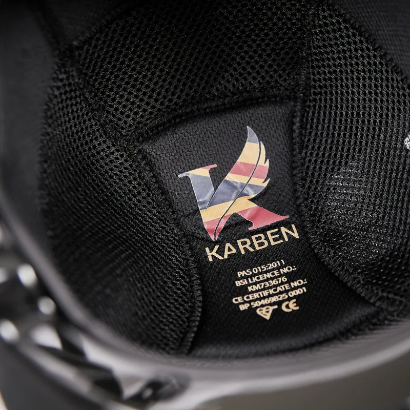 Shires Karben Avena Riding Hat - Black-1