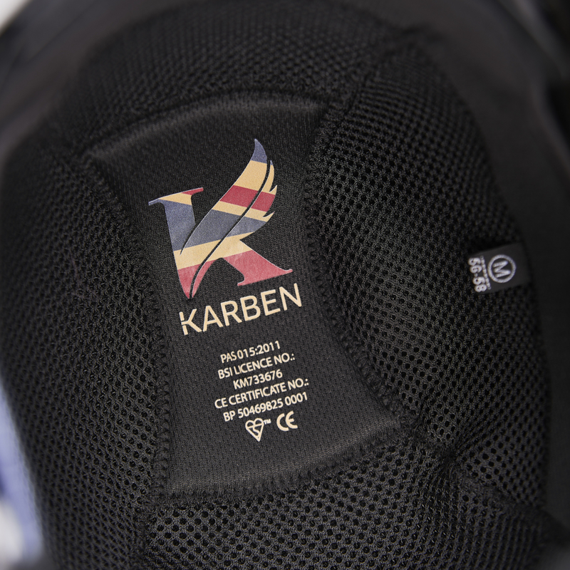 Shires Karben Daniella Riding Hat - Black-8