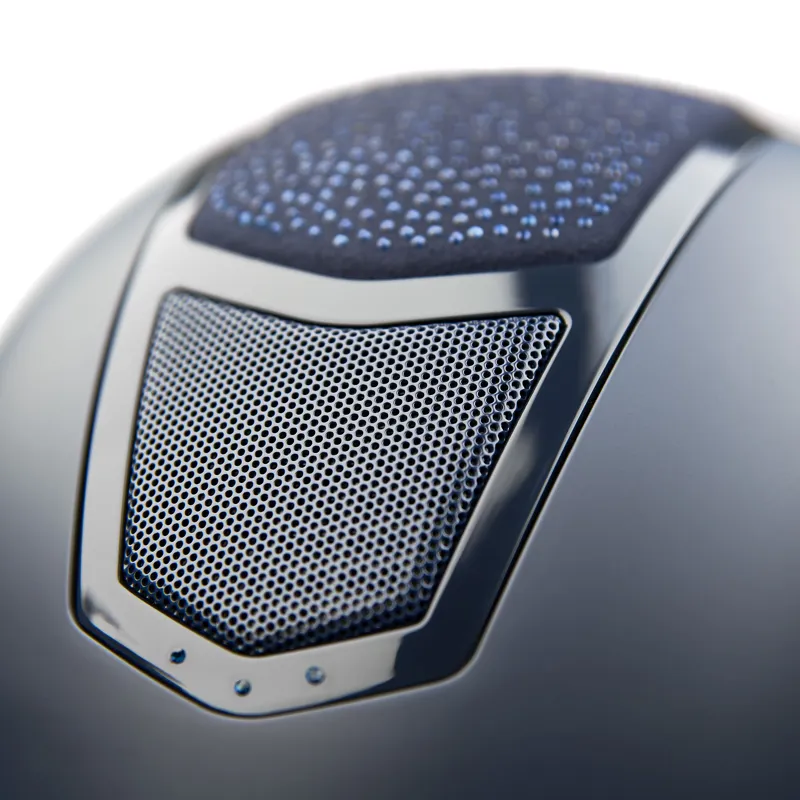 Shires Karben Stella Riding Hat - Navy-8