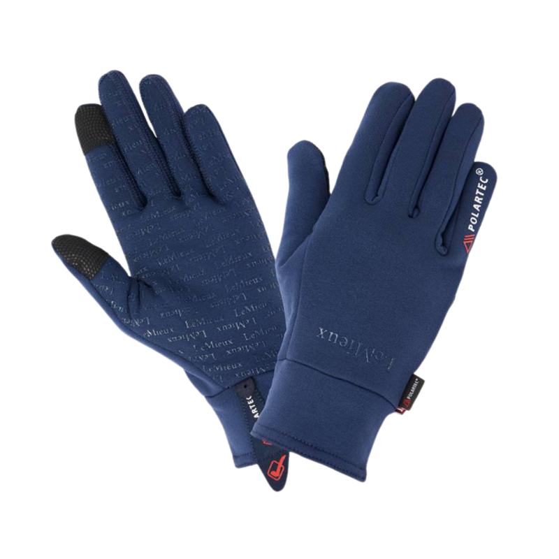 Lemieux Polartec Gloves - Navy
