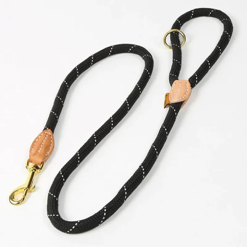 Shires Digby and Fox Reflective Dog Lead - Black