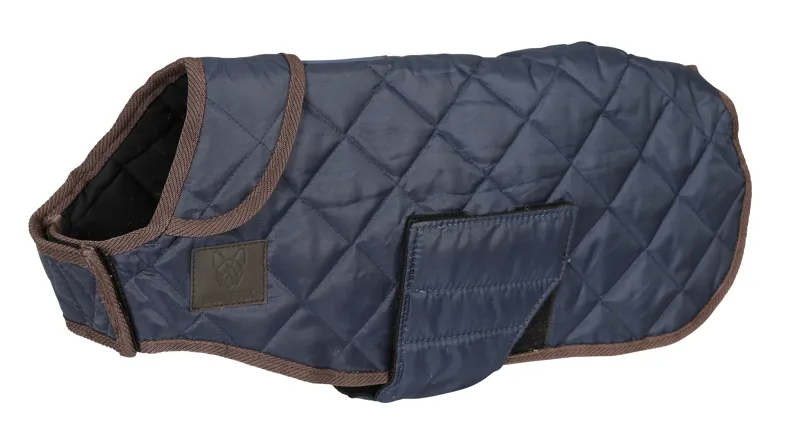 Shires Digby and Fox Heritage Dog Coat - Indigo