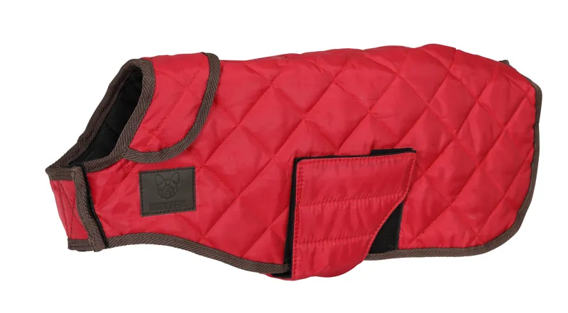 Shires Digby and Fox Heritage Dog Coat - Red