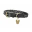 Shires Digby and Fox Plaited Dog Collar - Black