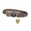 Shires Digby and Fox Plaited Dog Collar - Brown