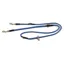 Shires Digby and Fox Rolled Leather Training Lead - Royal Blue