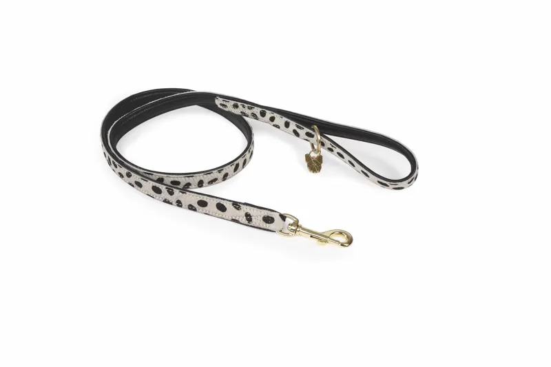 Shires Digby and Fox Cow Hair Dog Lead - Spot