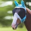 Shires FlyGuard Pro Fine Mesh Fly Mask with Ears - Teal
