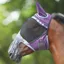 Shires FlyGuard Pro Deluxe Fly Mask with Nose Fringe - Purple