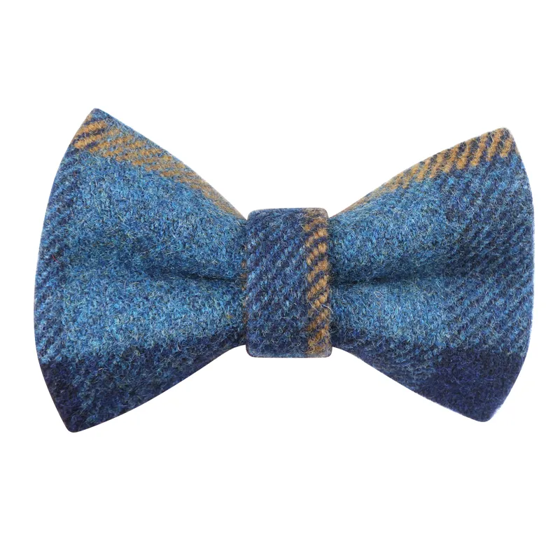 Shires Digby and Fox Bow Tie - Navy Tweed