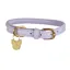 Shires Digby and Fox Rolled Leather Dog Collar - Lilac