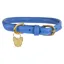 Shires Digby and Fox Rolled Leather Dog Collar - Royal