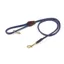 Shires Digby and Fox Rolled Leather Dog Lead - Navy